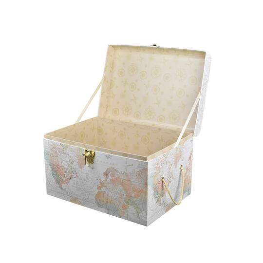 Large World Map Trunk By Ashland Michaels Large world map trunk by ashland michaels